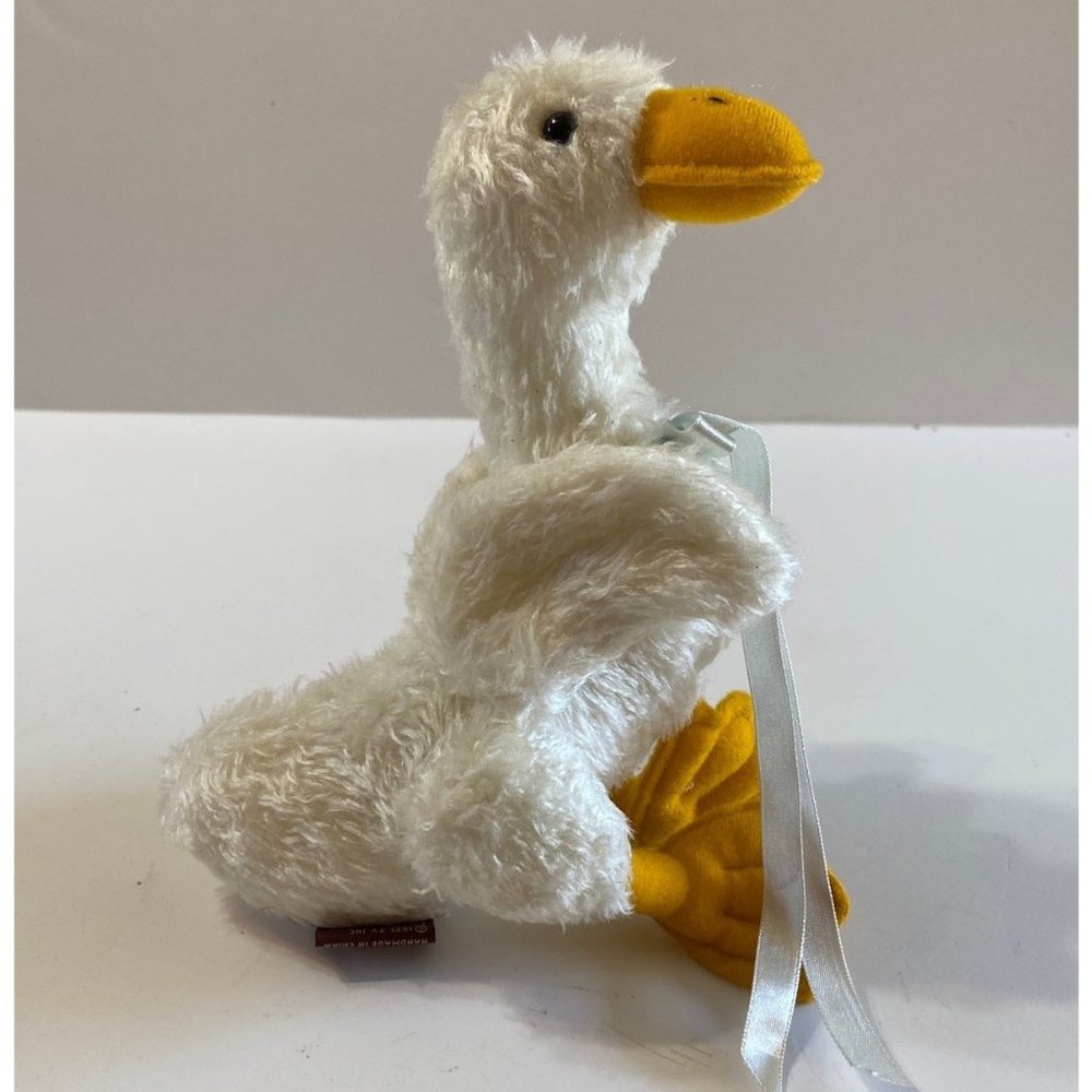 Vintage Ty Attic Treasures Georgette the Goose Brand 1993 8” New Old Stock